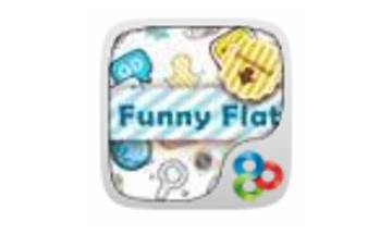 Funny Flat GOLauncher EX Theme for Android - Download the APK from Habererciyes